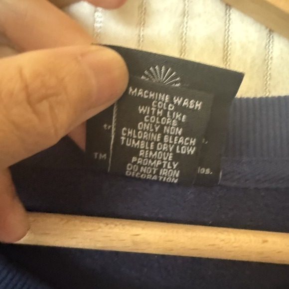 Harry Potter Ravenclaw Universal Studios Color Block Crewneck Sweatshirt Sz L - Picture 10 of 15